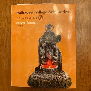 Department 56 Cursed Fountain